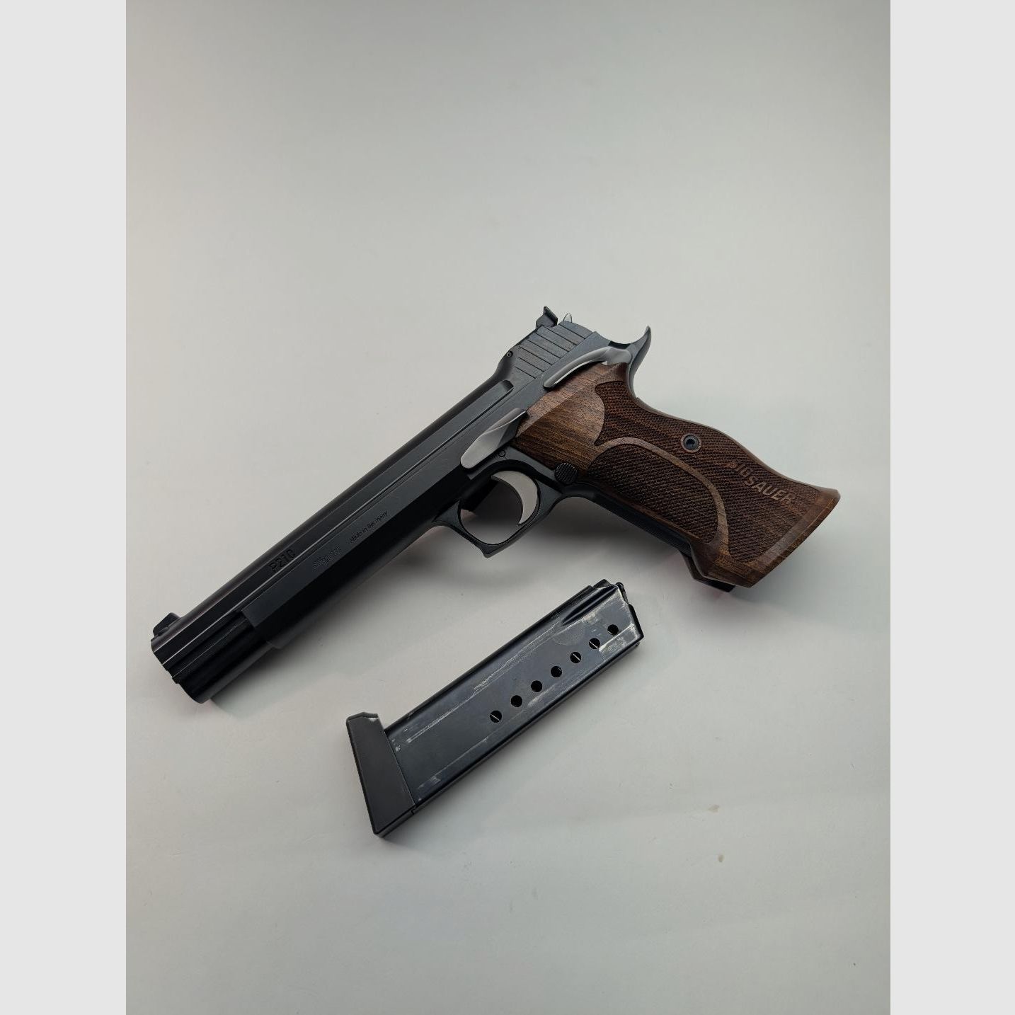 6" SIG Sauer P210 Super Target 9mmLuger w stanie nowym