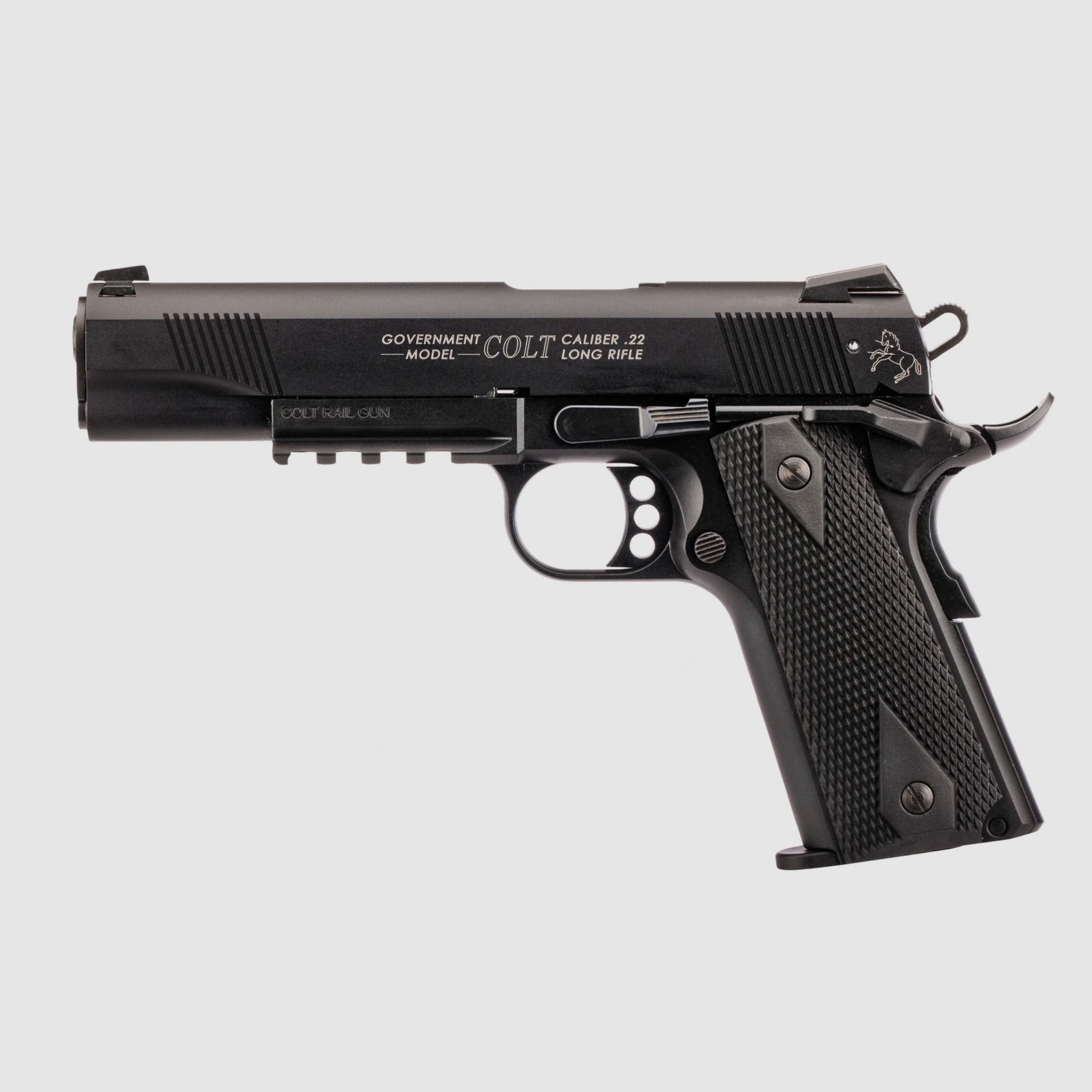 Colt Pistole 1911 Rail Gun .22lfb. So Po 12S