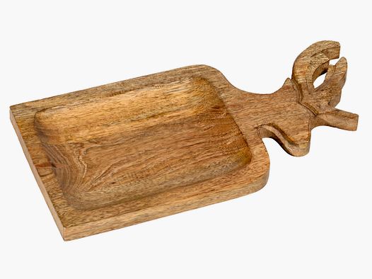 Cuenco ciervo de madera de mango