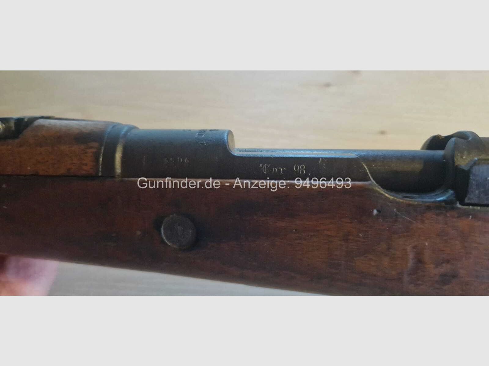 Militärwaffe zum Verkauf Typ K98 AZ.