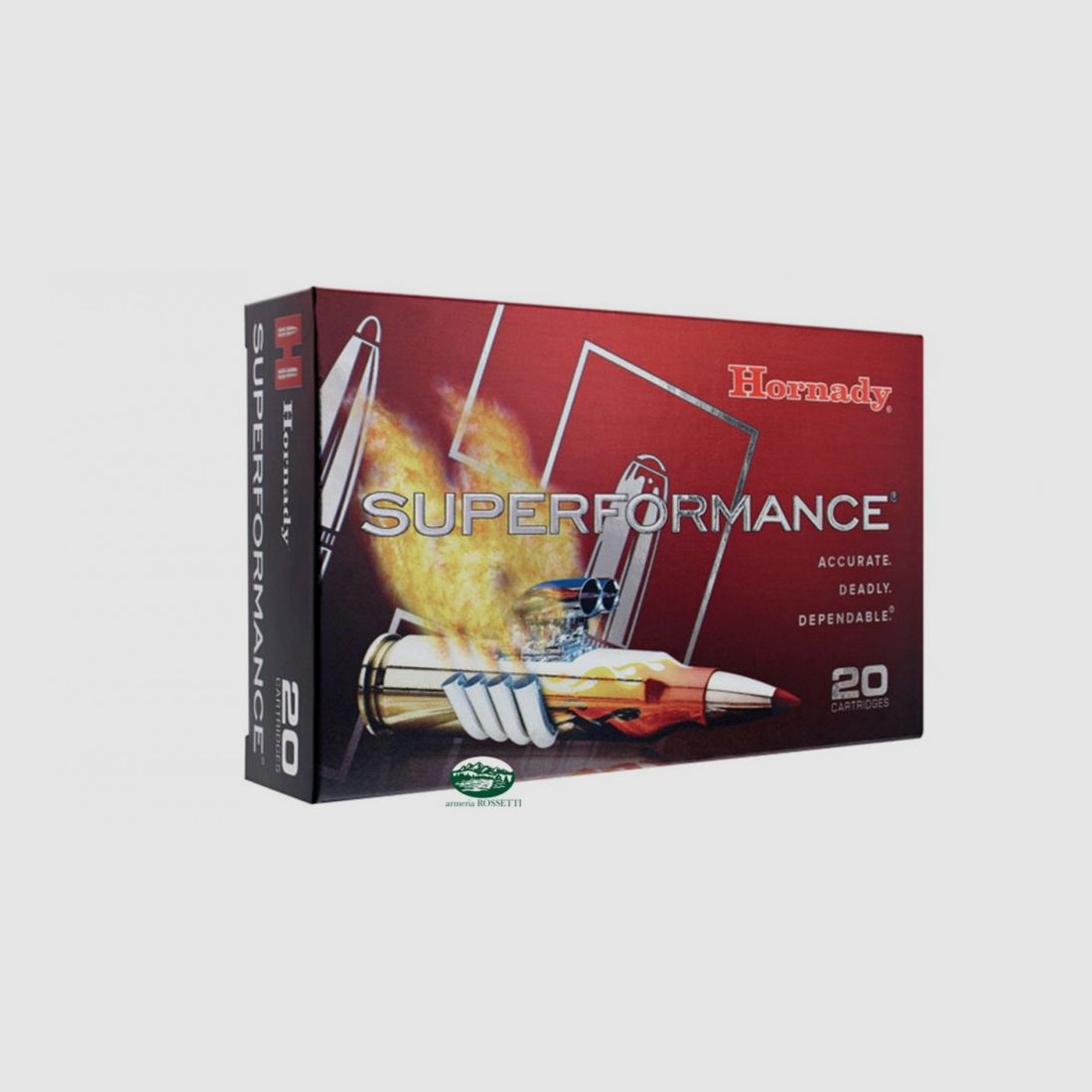 HORNADY Munition Kal. 7mm Rem Mag SUPERFORMANCE SST 154gr 8061