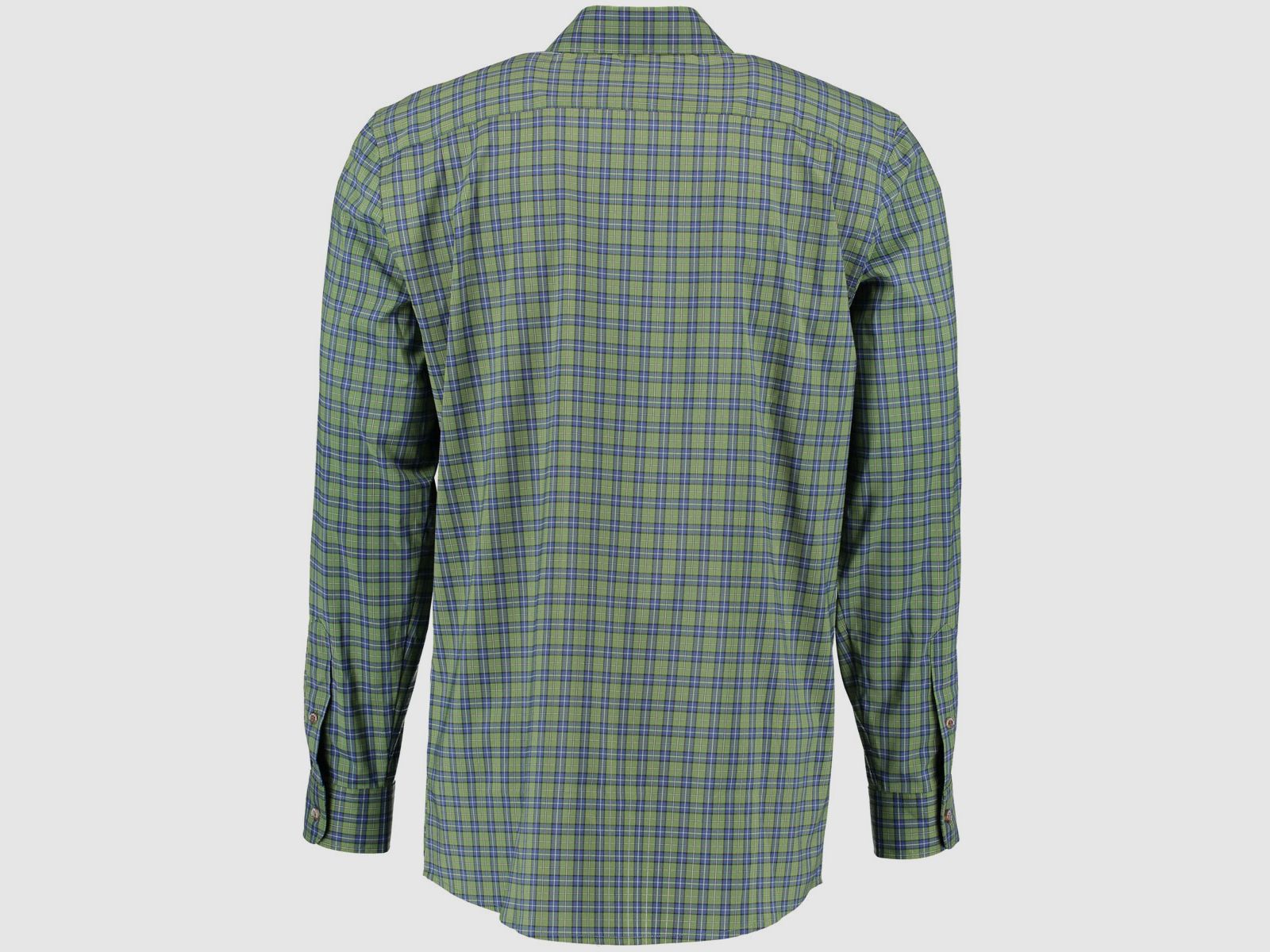 Orbis Textil Herrenhemd 1/1 Arm Regular Fit Haifischkragen Heugrün - 37/38