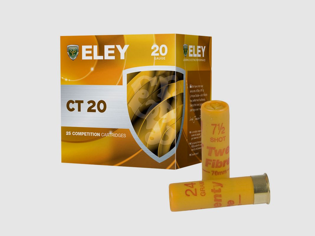 Eley .20 CT .20/70 24g 25 Patronen