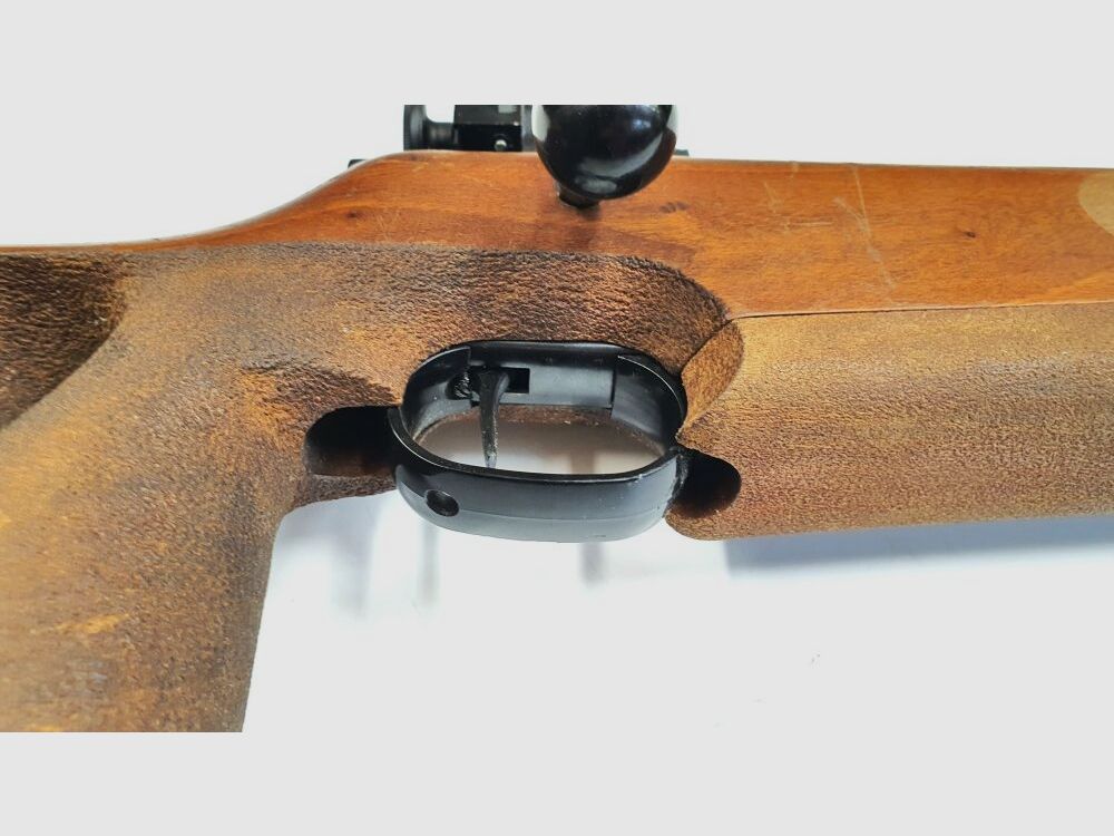 Walther !!Sammlerstück!! Einzelladerbüchse, Walther JR Biathlon im Kaliber .308Win mit Diopter