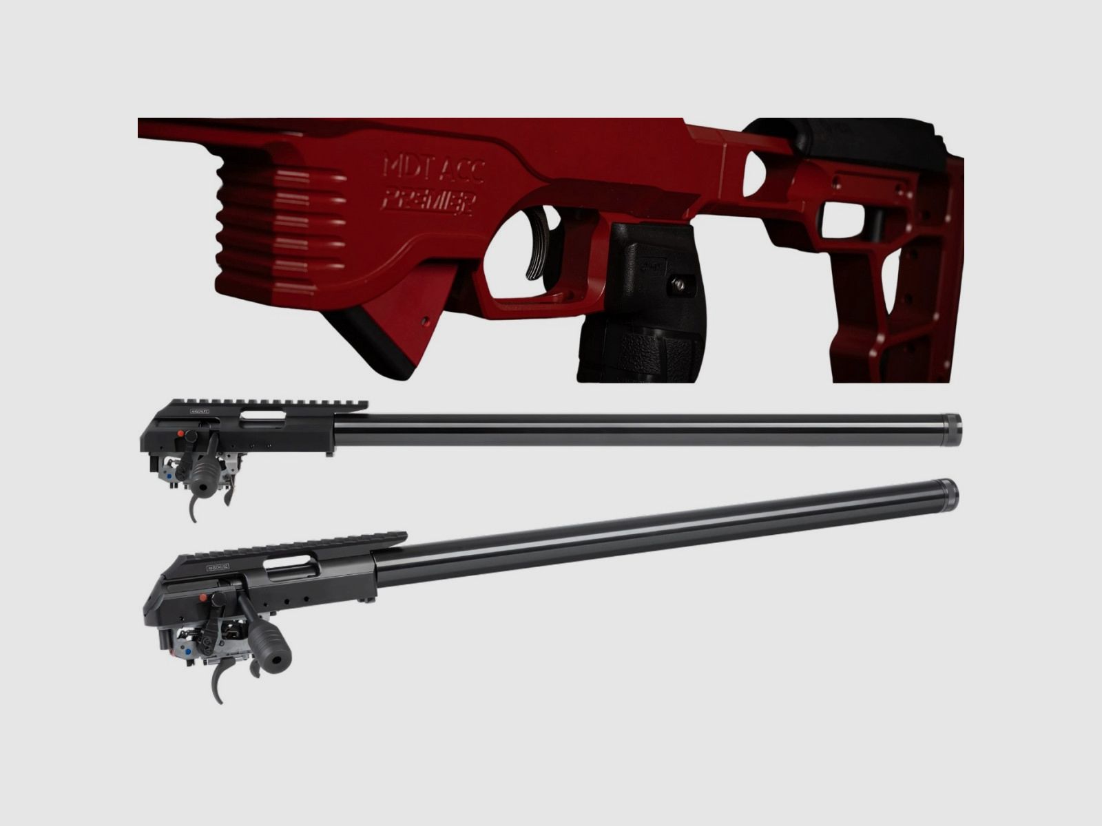 Anschutz 1761 ACC Premier Gen2 MDT – Rojo – 019110, imagen 4 de 8