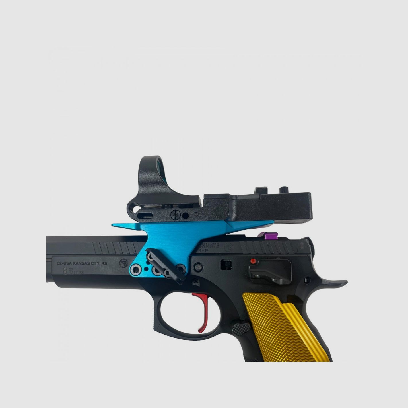 CZ 75 TS Czechmate Parrot Cal. 9 Luger, image 10 of 13
