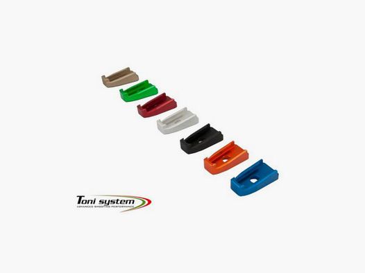 TONI SYSTEM PADCOBS Magazine Pad Standaard voor 1911 Cobra, Kleur: Zilver