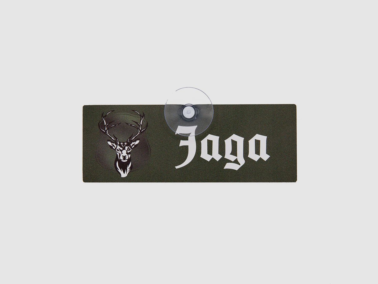 Panneau de chasse avec ventouse "Jaga