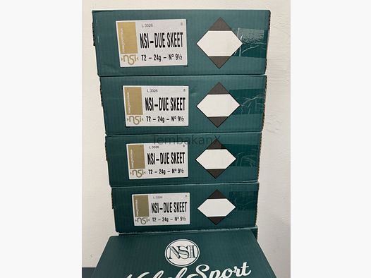 NSI - Nobel Sport Italy DUE SKEET T2 24g No. 9 1/2 - 12