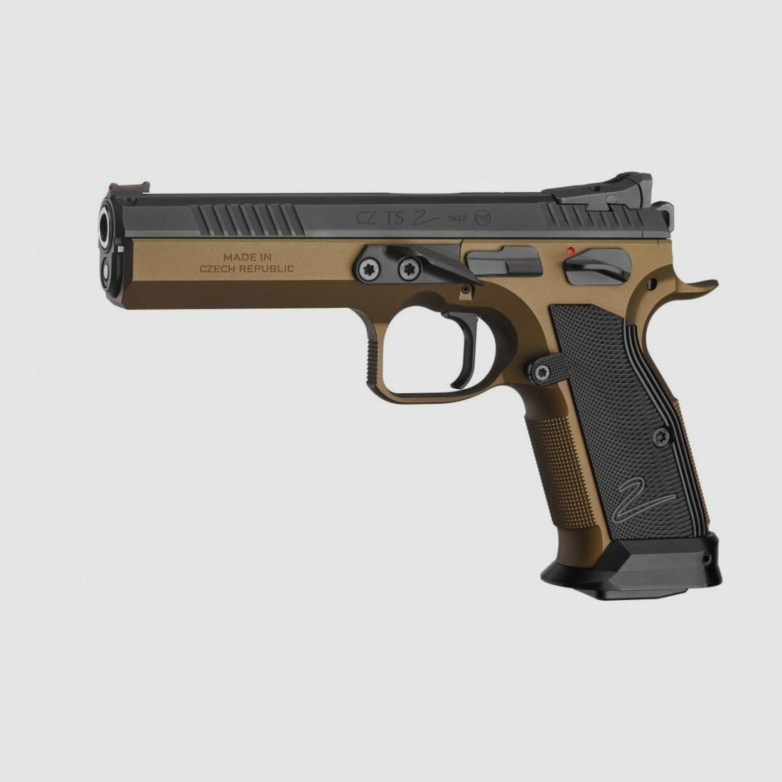CZ TS 2 SA Deep Bronze​ 9mmLuger Pistole