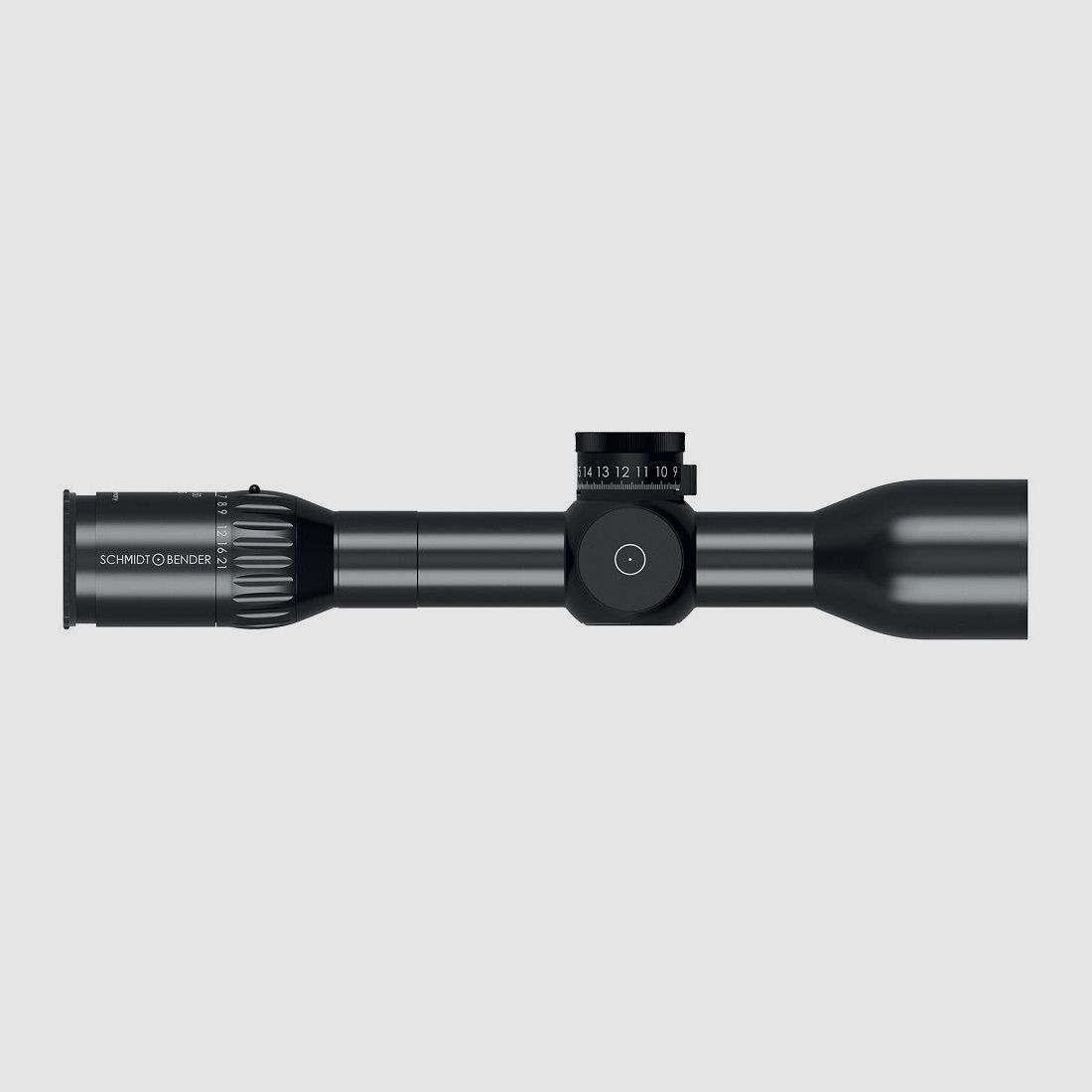 Schmidt & Bender 3-21x50 Exos LP Zielfernrohr ST II LT / ST ZC CT Im Uhrzeigersinn (CW)
