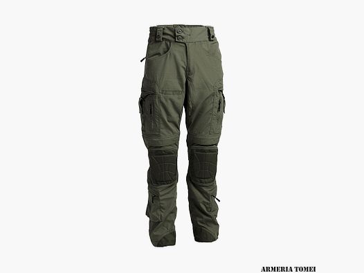 NERG OPENLAND – PANTALON COMBAT AVEC GENOUILLÈRES SOUPLES OD Green