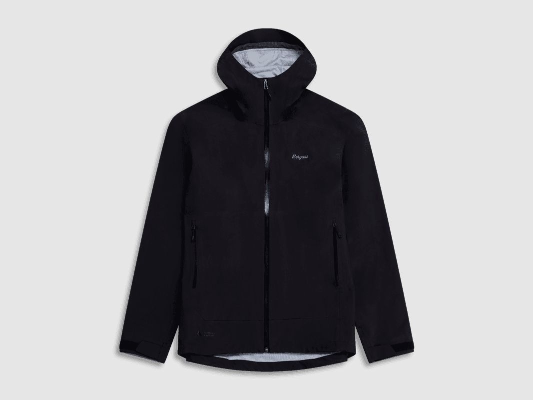 Bergans Essentials 3L Shell Jacket Mężczyźni Czarny XXL