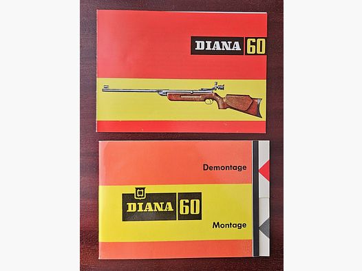 Istruzioni originali per l'uso della carabina ad aria compressa Diana 60