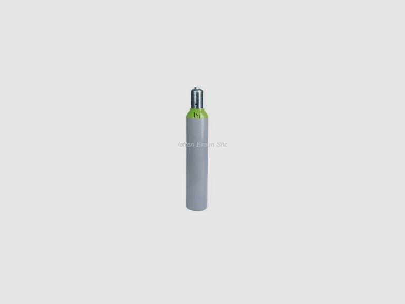 Pressluftflasche inklusive Fußring und Ventilschutz für 200 bar; Prüfdruck 300 bar; Inhalt 10 l