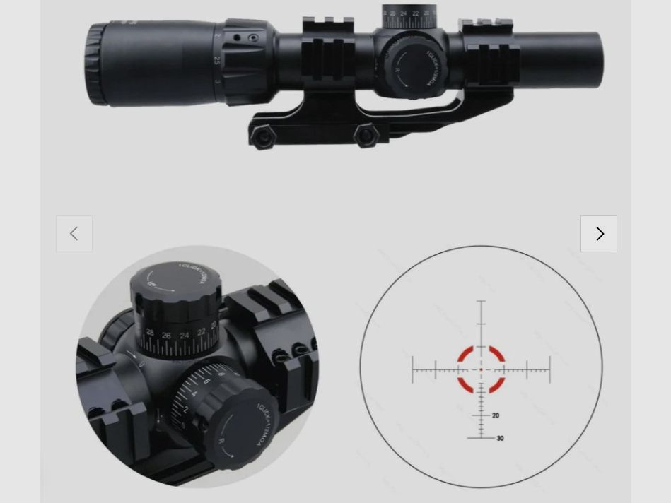 Vector Optics SCFF-36 Mustang Zielfernrohr 1-4x24 FFP