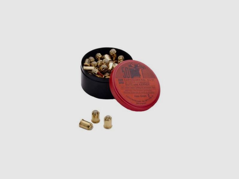 CARTRIDGES FOR FIREARMS - 9x17MM - RED - HEAVY LOAD