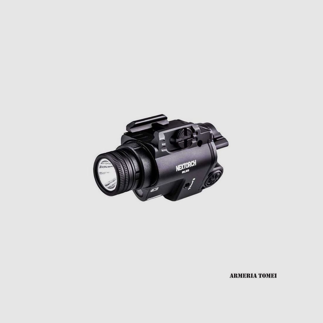 NEXTORCH – WL23R ZAKLAMP VOOR PISTOOL MET RODE LASER 1300 LUMEN LED, afbeelding 1 van 4