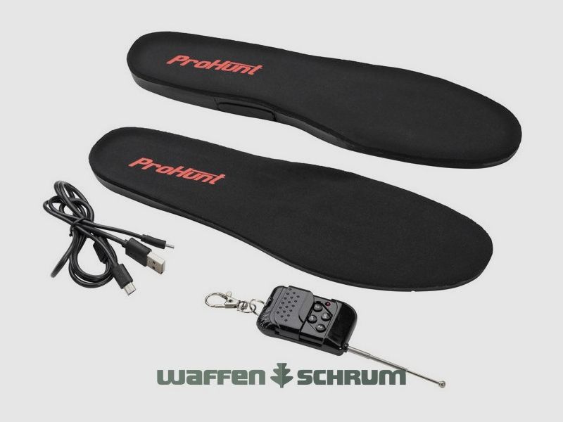 ProHunt Verwarmde Inlegzool Zwart