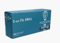 PPU PLATZPATRONEN FÜR SRS-PISTOLEN - 9MM P.A.K. - 50 PATRONEN