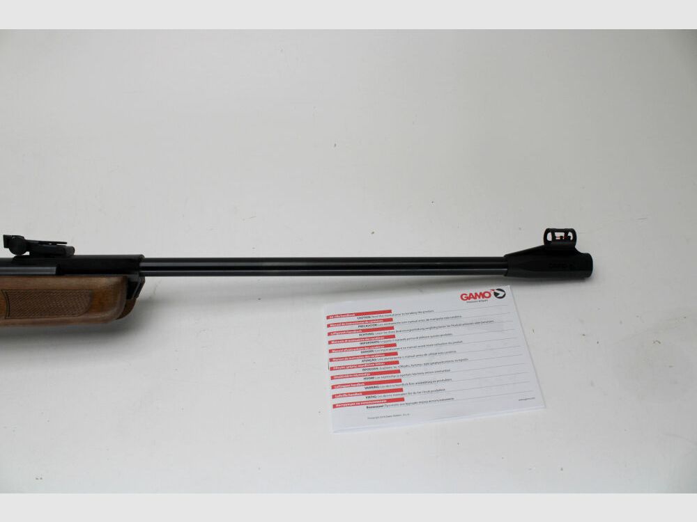 Fucile ad aria compressa LG Gamo Hunter 440 calibro 4,5mm calcio F-segno