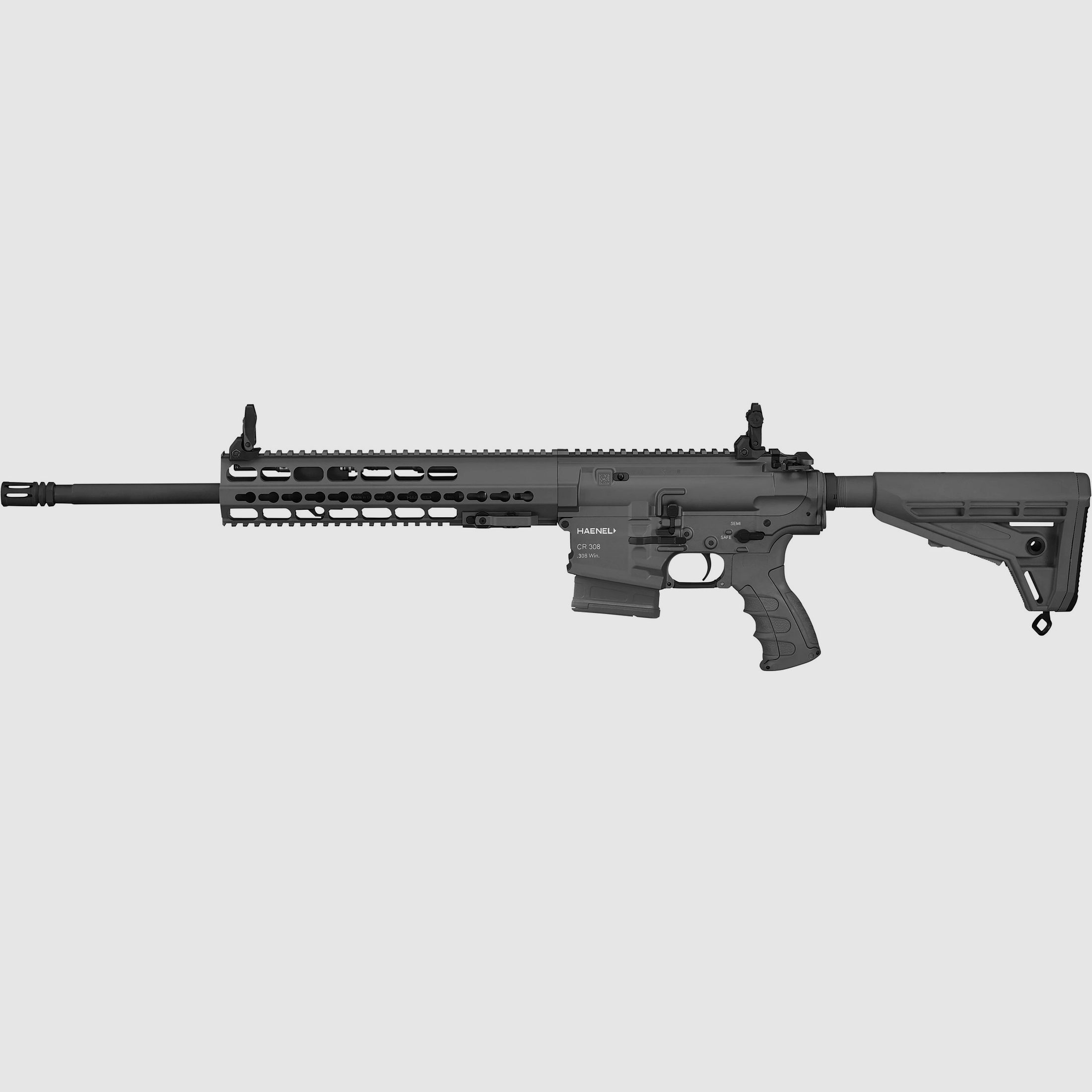 Haenel 2001067 Selbstladebüchse CR 308 schwarz 16 .308 Win.