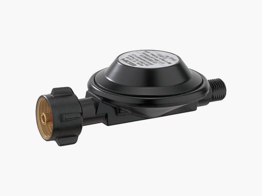 Gasregler, Grillregler mit Schlauchbruchsicherung, EN61, 1,5 kg/h 50 mbar
