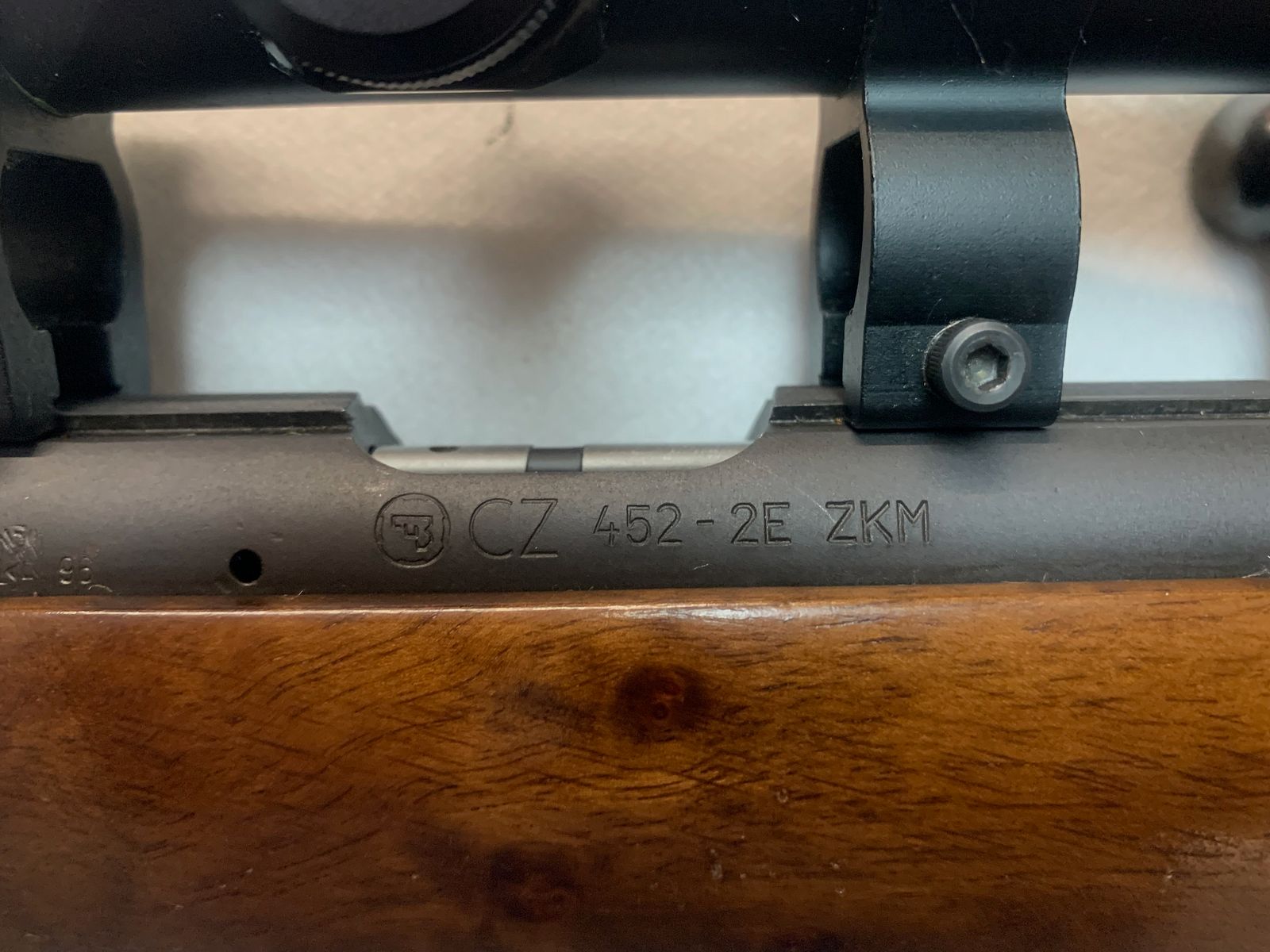 KK  Gewehr CZ 452-2E ZK 