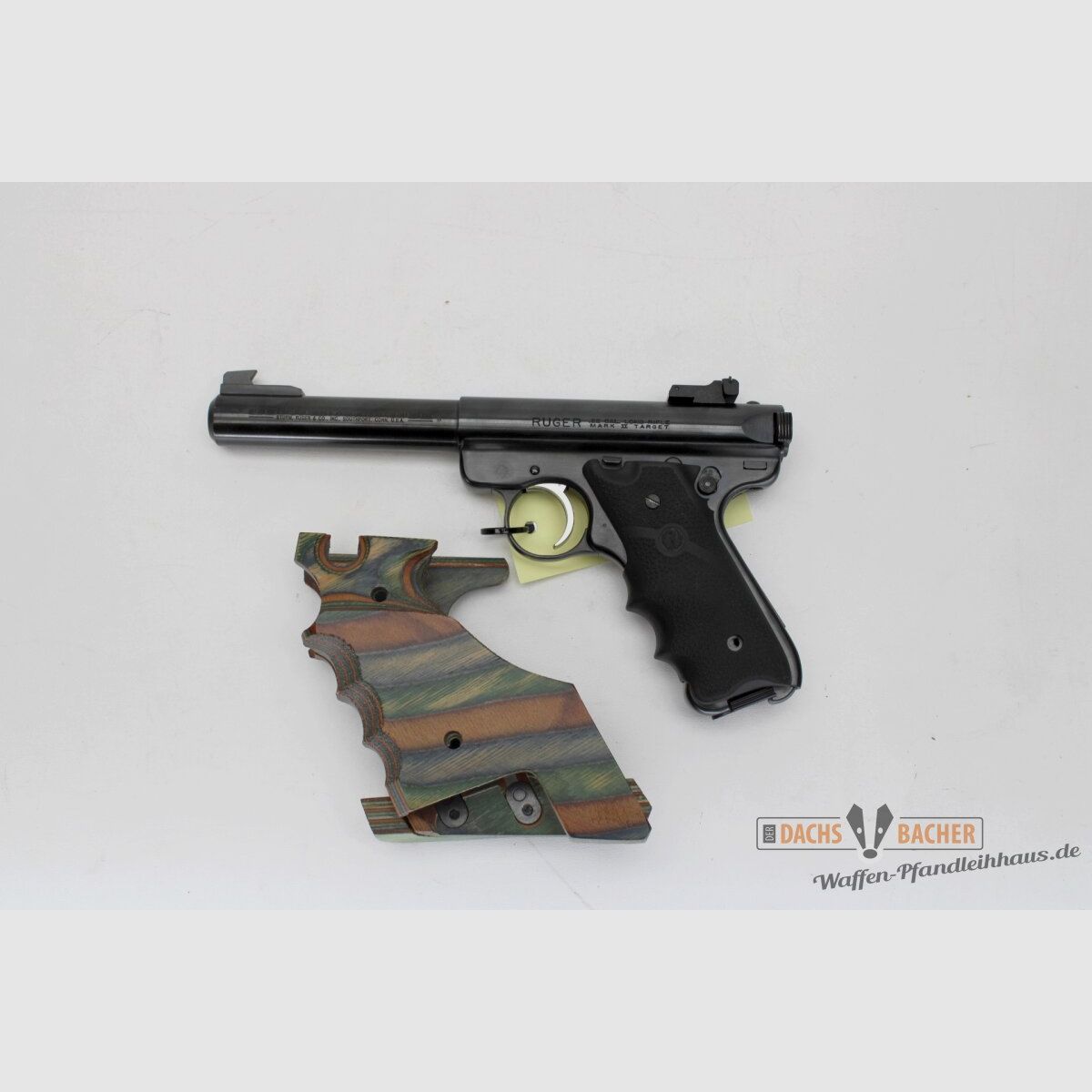 Ruger MK II Pistol Caliber .22lr with Form Grip