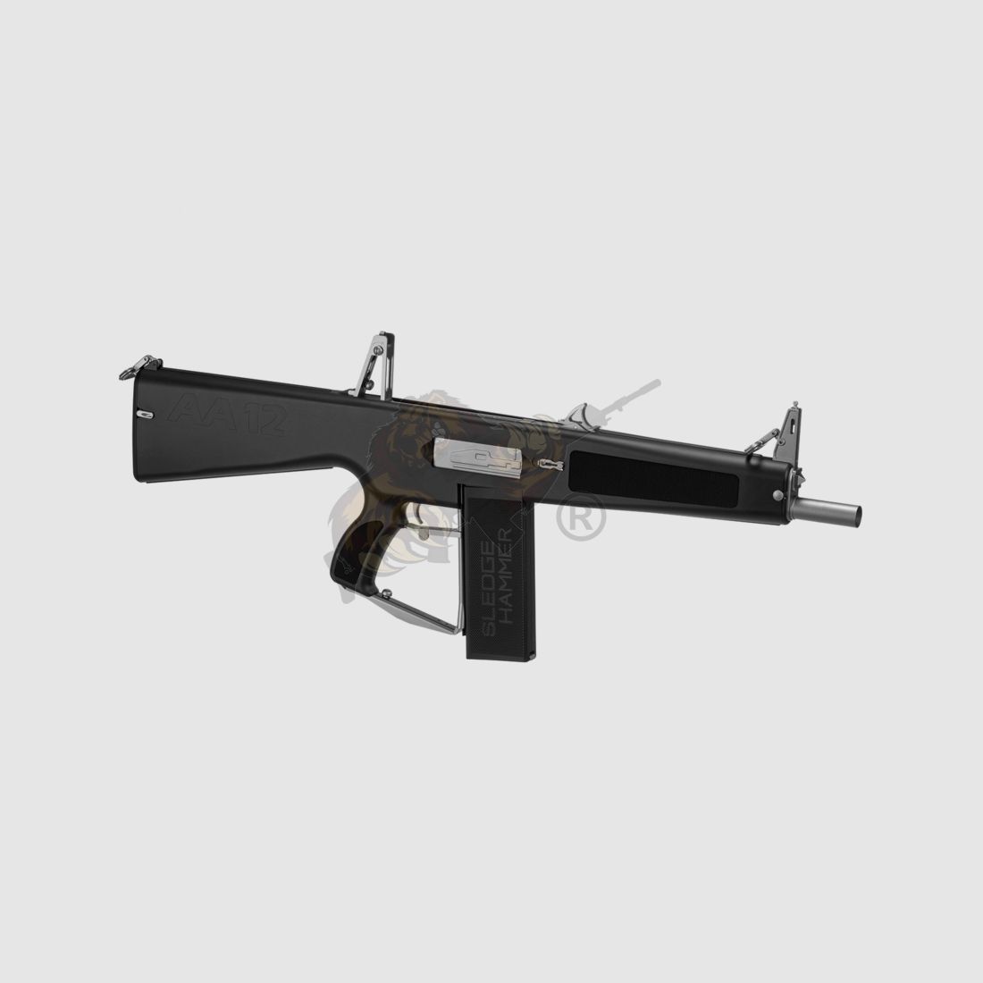 AA-12 TOKYO MARUI Airsoft in schwarz - max. 0,5 Joule