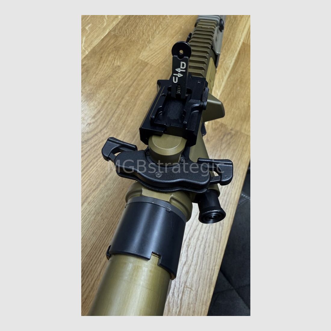 Heckler & Koch MR223 A3 Slim-Line 11" Lauf - halbautom. Büchse .223Rem MGBs Sondermodell FDE Edition inkl. Schalldämpfer ASE UTRA Dual 556-Short-QM2 Gen2 Cerakote FDE - zivile Version HK416 / G95K / G38 G95A1 / G95KA1 / mit Upgrades