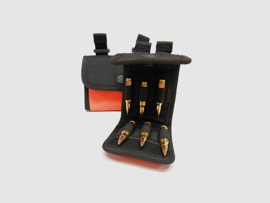 NeverLost cartridge case AddOn - 6 cartridges - 6.5 - 9.3 mm - Magnum