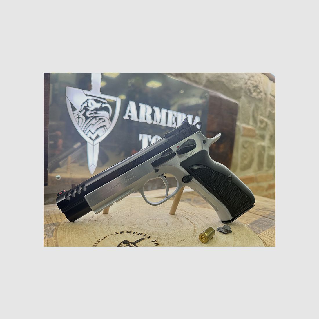 USED – PISTOL – TANFOGLIO MATCH 2021 DUOTONE cal. 9×21, image 1 of 5