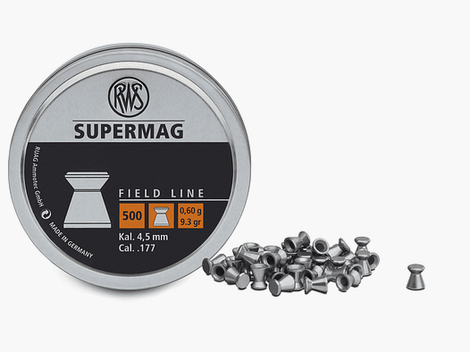 RWS S-MAG Diabolo 4,5 mm 0,60 g 500 unidades