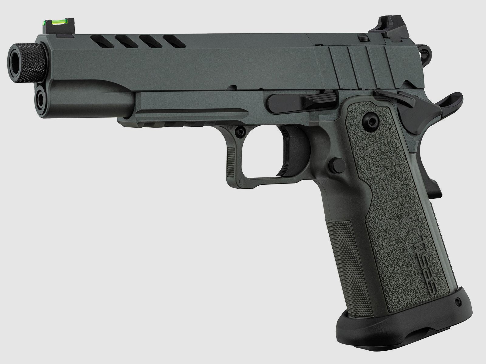 PISTOOL TISAS 2011 NIGHT STALKER Optic Ready DS BB CAL 9X19MM 17+1 Schoten, afbeelding 4 van 6