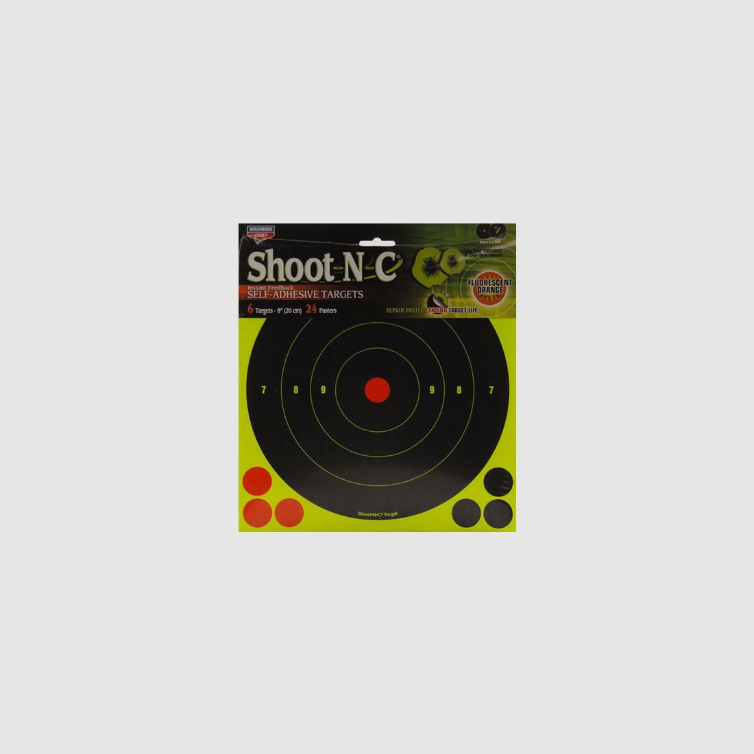 Shoot-N-C 8" Zielscheiben 20 cm 6 Stk., Bild 3 von 3