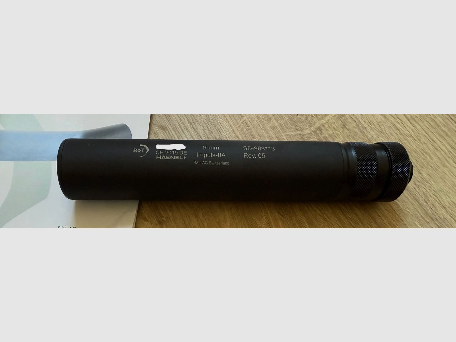 B&T Impuls-IIA Schalldämpfer 9mm Para (Luger)