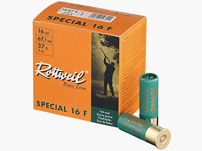 Rottweil Special 16 F 16/67,5 3,0mm - 25 stuks.