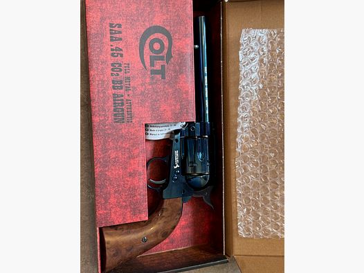 SAA Colt Revolver 4,5mm CO2 enkelvoudige actie leger Luchtpistool