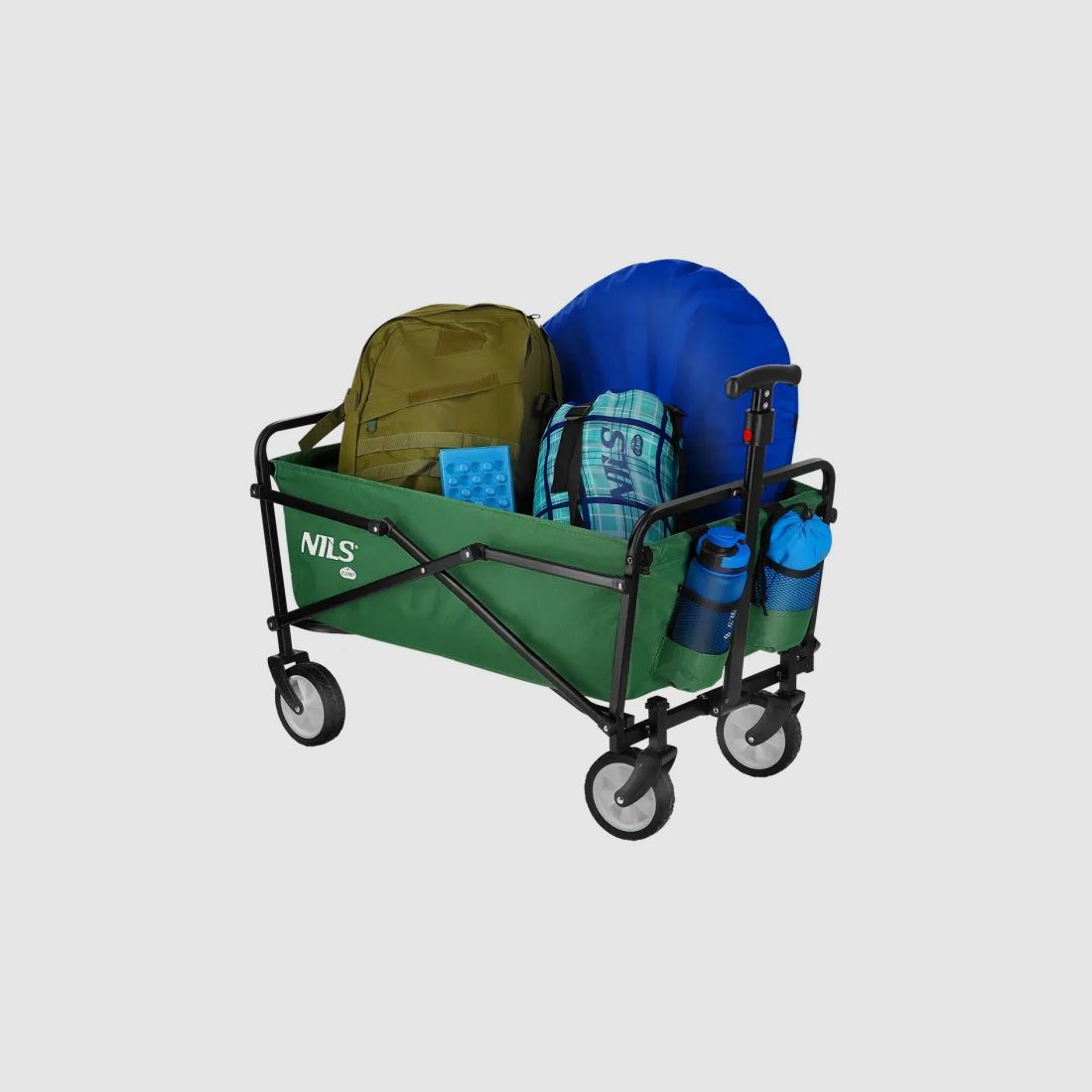 NC1602 Handwagen Groen 75L Nils Camp