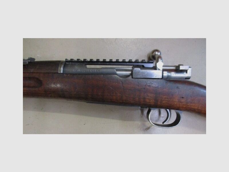 Fucile ripetitore 6,5x55SE Mauser 1899 96/38 con mirino fine e guida Pica 96/38
