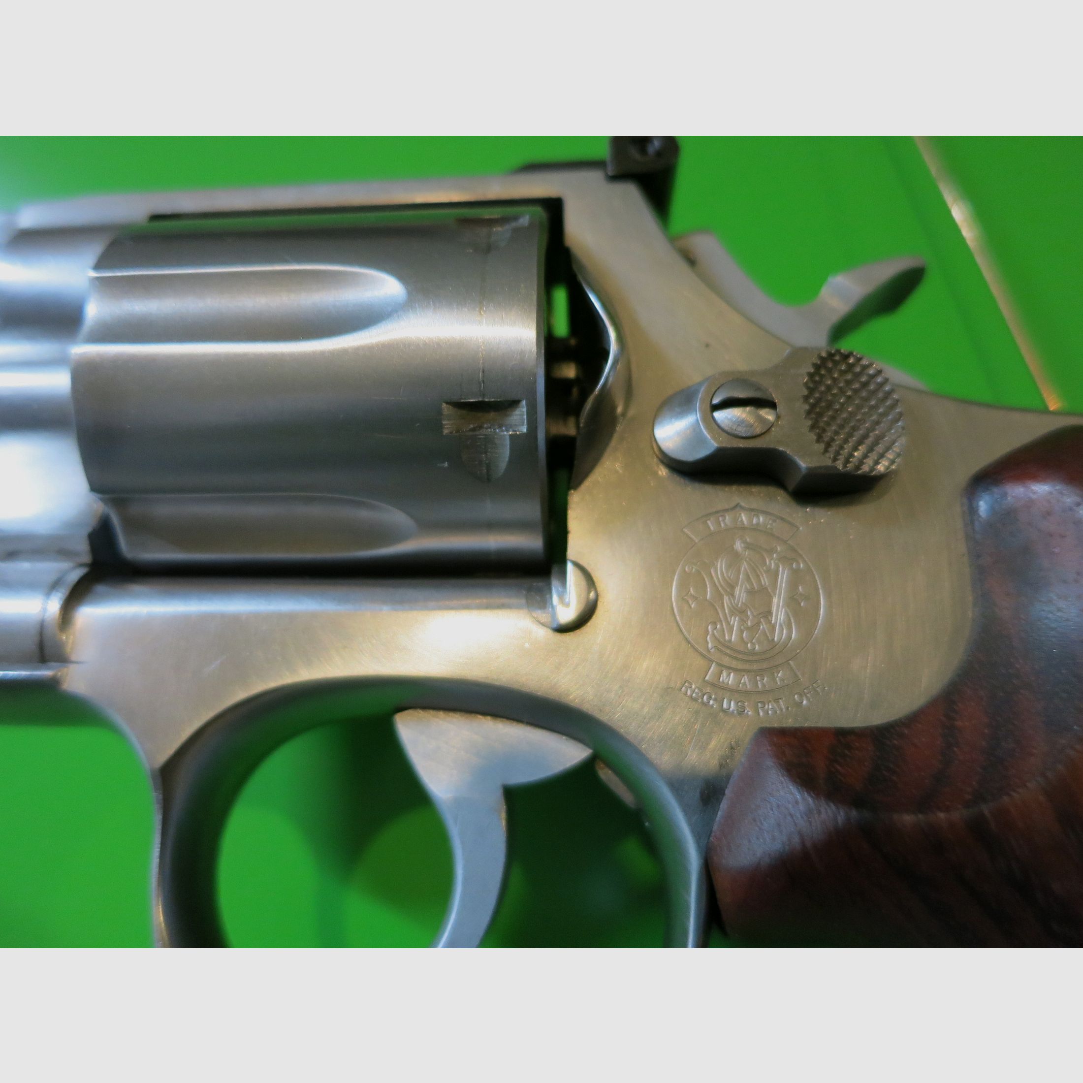 Revolver, SMITH&WESSON, Mod. 686, .357 Magnum, canon de 6", version en acier inoxydable (stainless) #15-