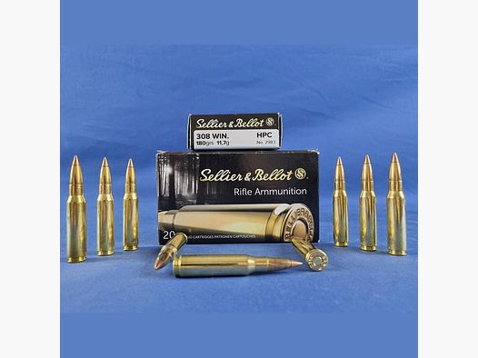 Sellier & Bellot .308 Win. HPC 11,7g/180grs.