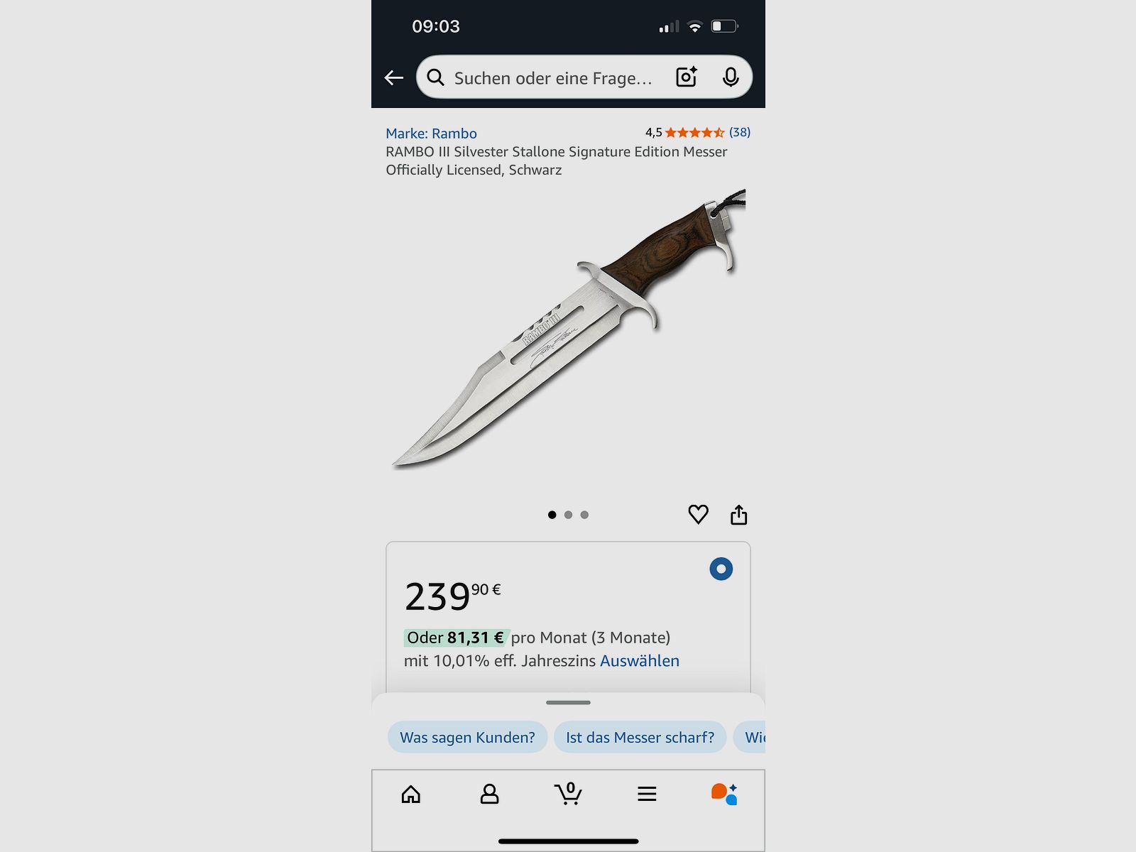 Rambo knife. Part 1-3