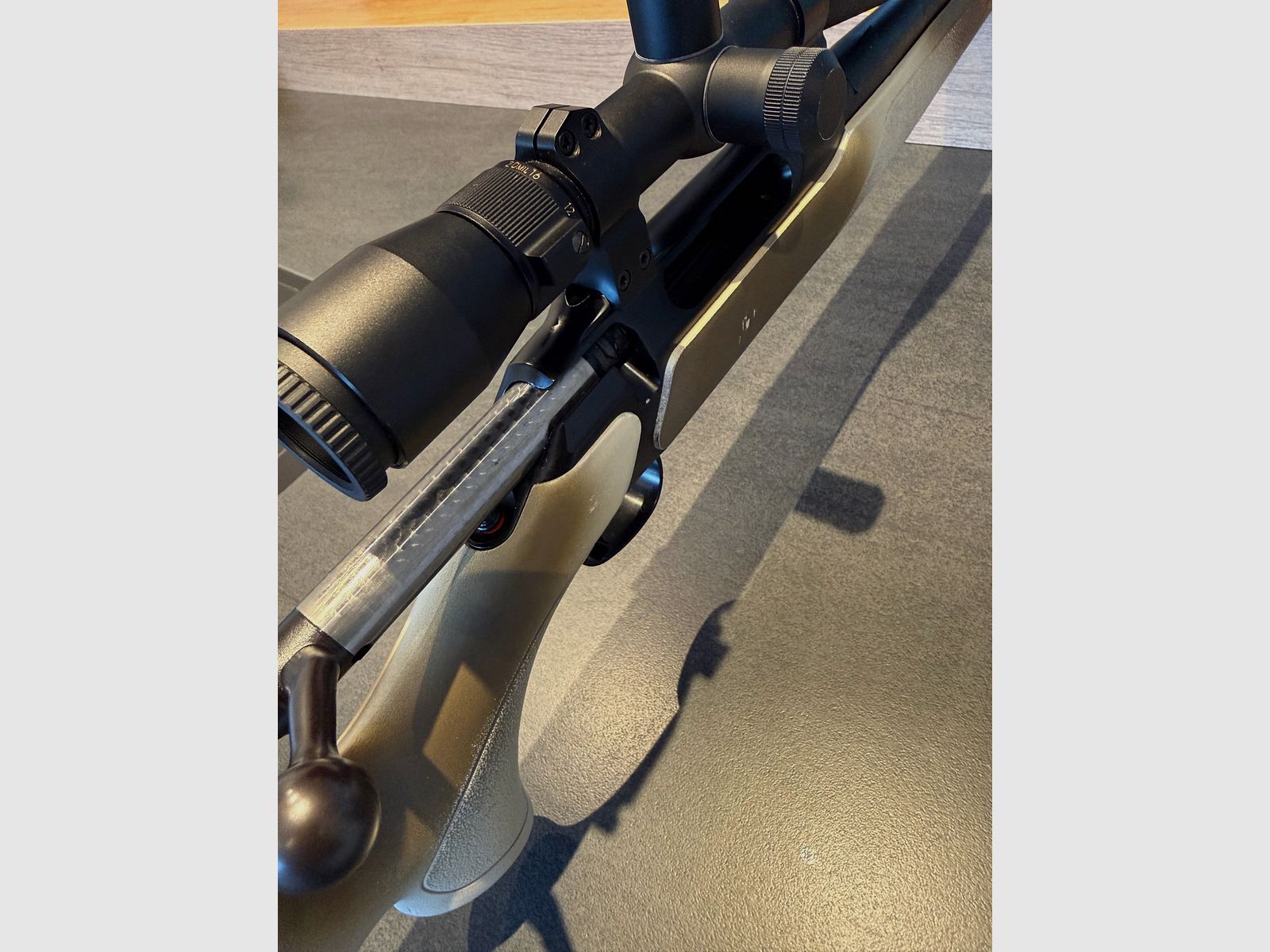 Sauer 202 repeating rifle in caliber .308 Winchester with Nikon Monarch UCC 6.5–20× scope