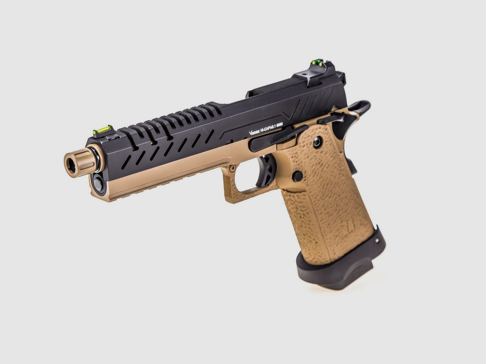 GBB GAZ REPLIKAT HI-CAPA 5.1 TAN / SCHWARZ 1,0J, Bild 1 von 4