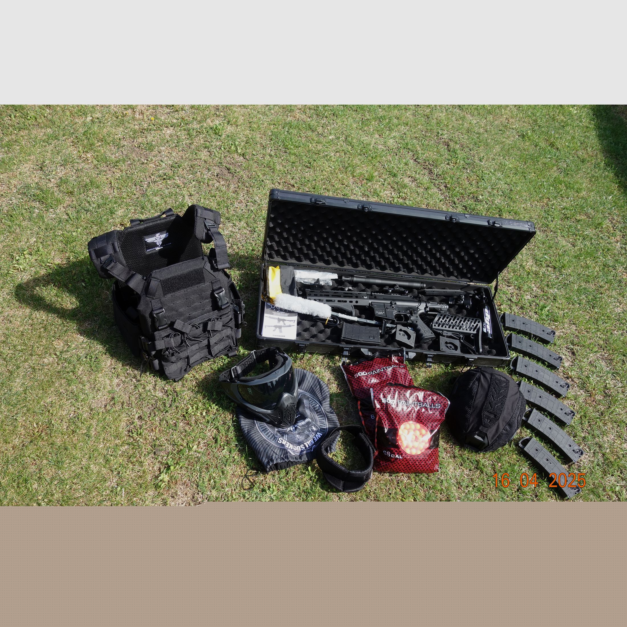 Tippmann TMC elite Markierer & Zubehör (Preis VB) "Wenig benutzt"