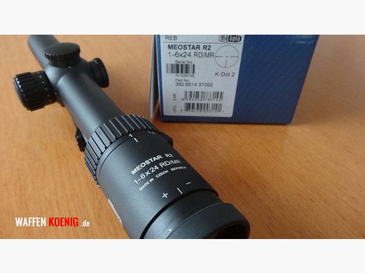 Meopta MEOPTA, ZIELFERNROHR 1-6X24 MEOSTAR R2 MIT SCHIENE