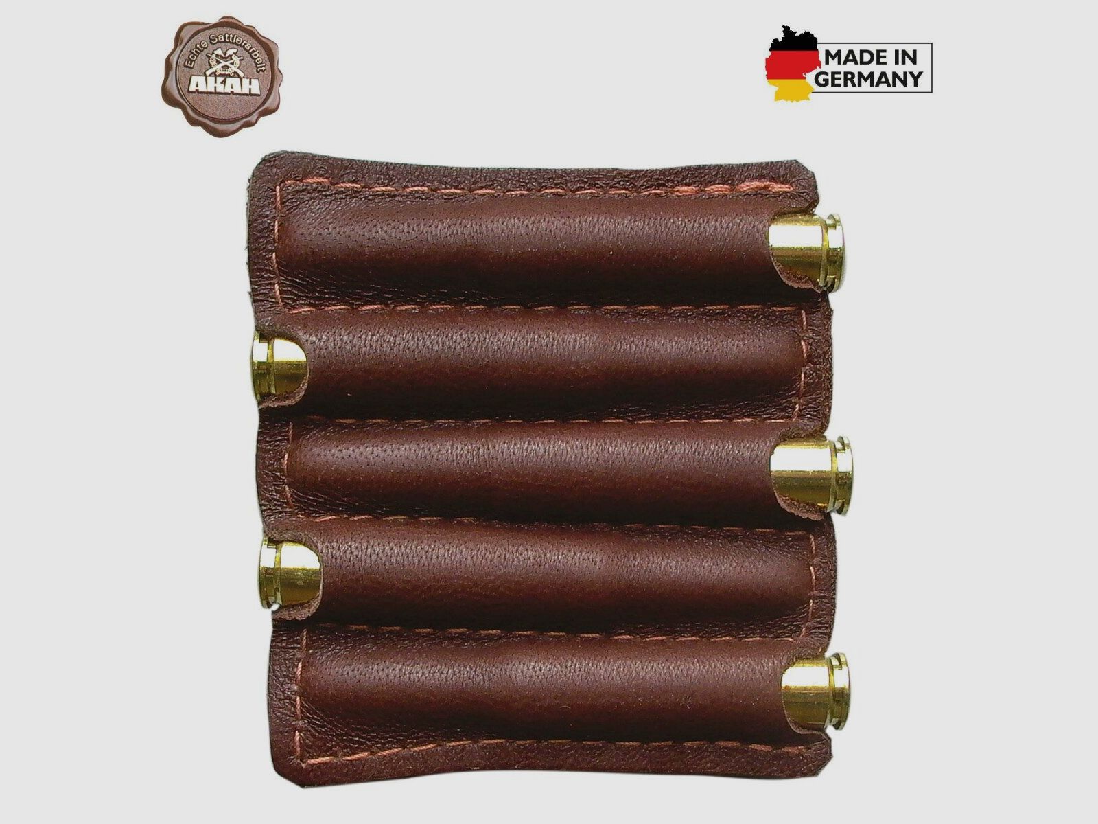 AKAH Patronenetui aus Elchleder
