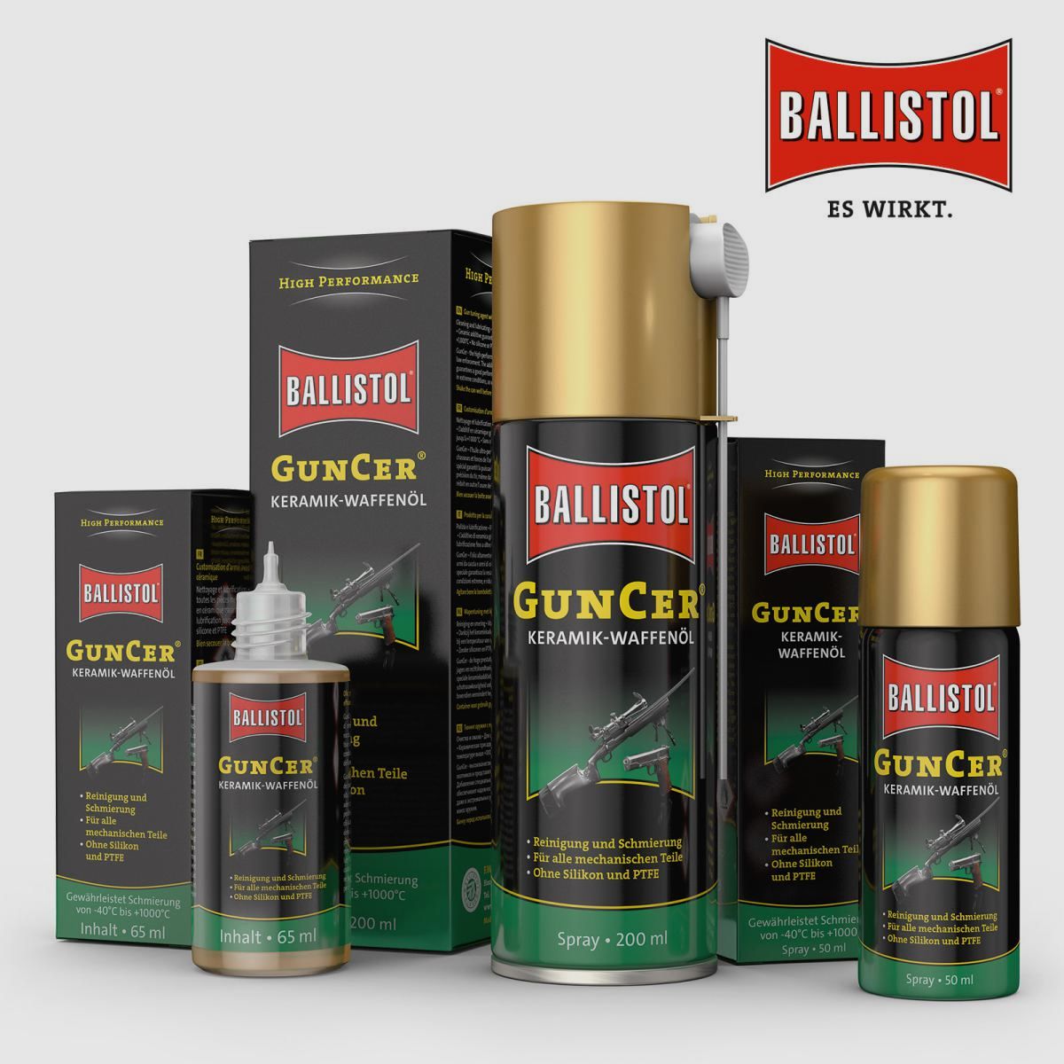 GUNCER Ceramic Gun Oil 65ml Liquid